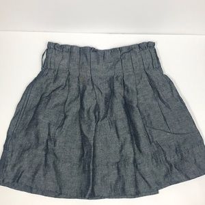 Forever 21 shiny blue skirt